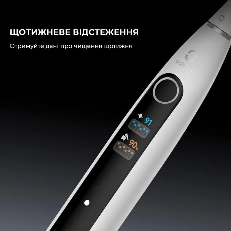 Умная зубная электрощетка Oclean X Pro 20 Electric Toothbrush Green (6970810556902)