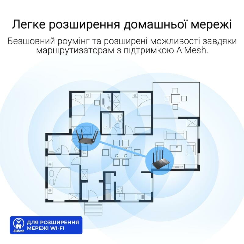 Беспроводной маршрутизатор Asus RT-AX52 PRO (90IG08T0-MO3H10)