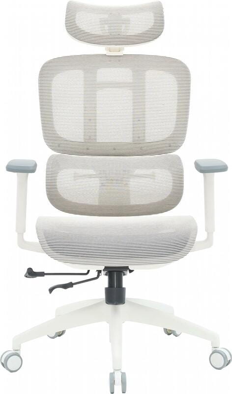 Кресло офисное Officepro Skyline OC680-W-LG-LG White/Light Gray