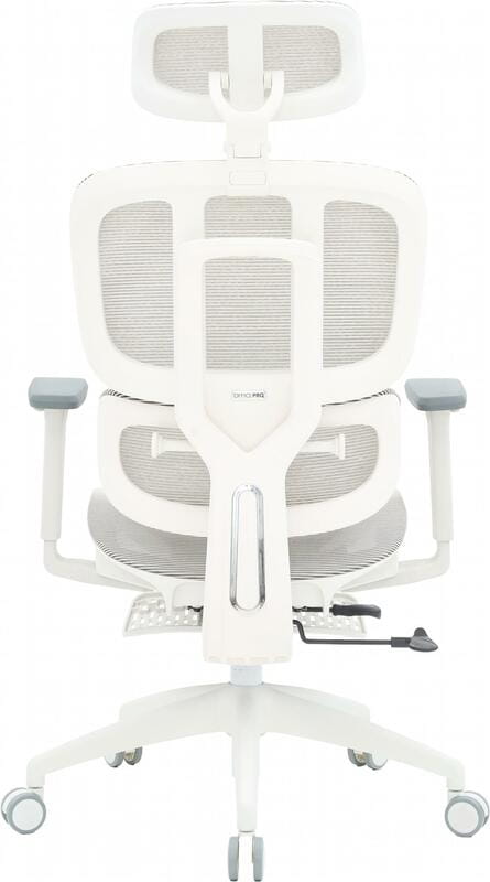 Кресло офисное Officepro Skyline Footrest OC750-W-LG-LG White/Light Gray
