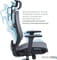Фото - Крісло офісне Officepro Balance OC620-B-DG-DG Black/Dark Gray | click.ua