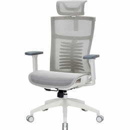 Кресло офисное Officepro Balance OC620-W-LG-LG White/Dark Gray