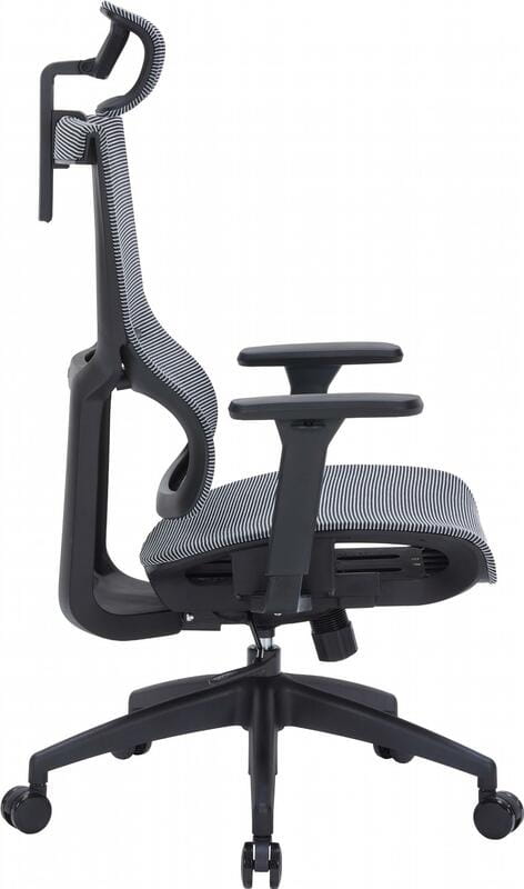 Крісло офісне Officepro Elegant OC660-B-DG-DG Black/Dark Gray