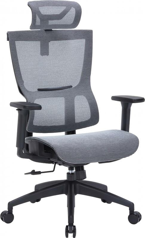 Крісло офісне Officepro Elegant OC660-B-DG-DG Black/Dark Gray