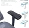 Фото - Крісло офісне Officepro Elegant OC660-B-DG-DG Black/Dark Gray | click.ua