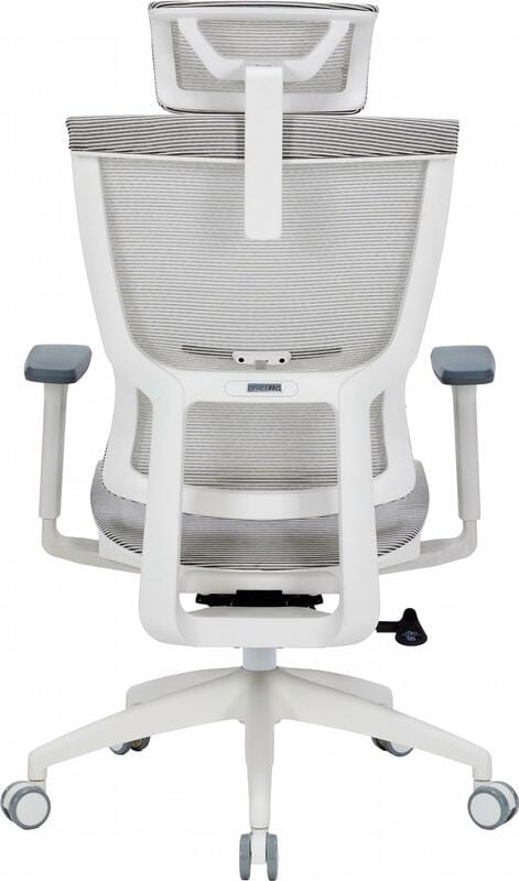 Кресло офисное Officepro Elegant OC660-W-LG-LG White/Light Gray