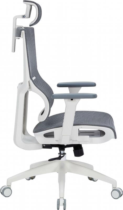 Крісло офісне Officepro Elegant OC660-W-DG-DG White/Dark Gray