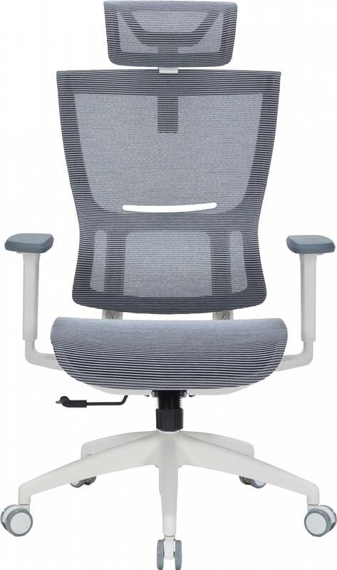 Крісло офісне Officepro Elegant OC660-W-DG-DG White/Dark Gray