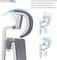 Фото - Крісло офісне Officepro Elegant OC660-W-DG-DG White/Dark Gray | click.ua