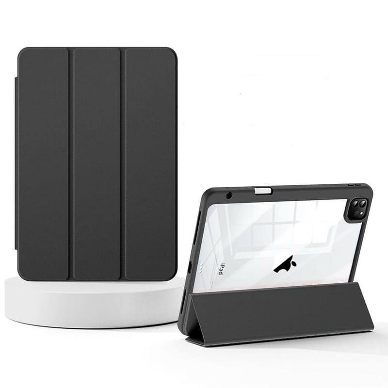 Чeхол-книжка BeCover Soft Edge TPU с креплением Apple Pencil для Apple iPad Pro 12.9 2020/2021/2022 Black (711708)