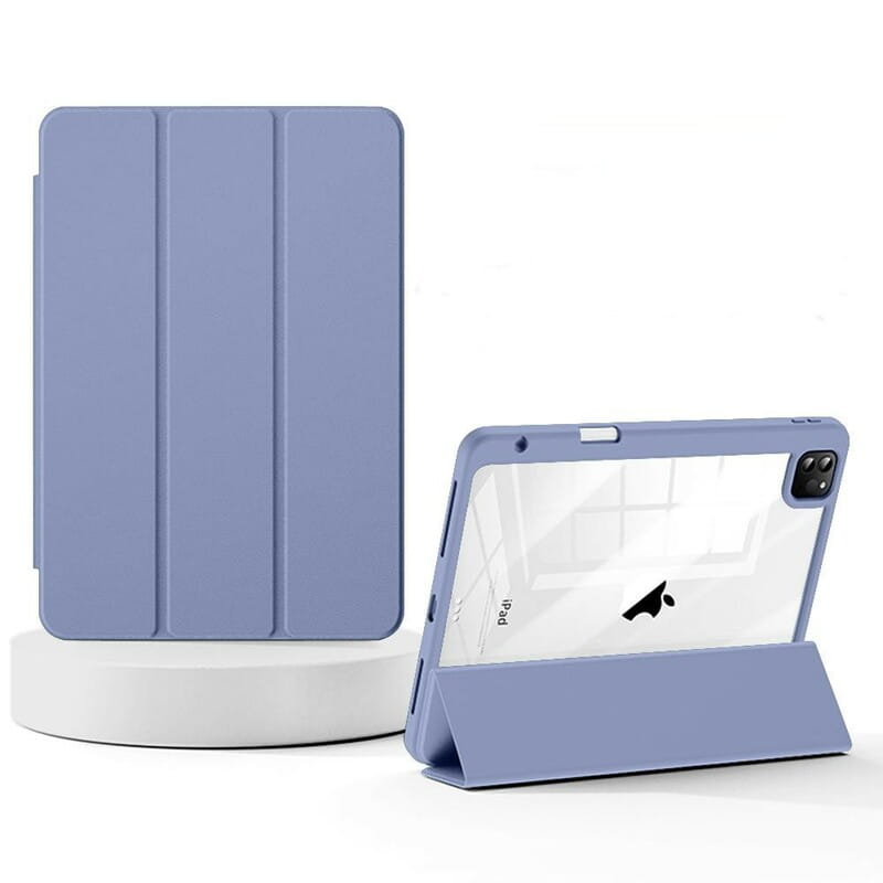 Чeхол-книжка BeCover Soft Edge TPU с креплением Apple Pencil для Apple iPad Pro 12.9 2020/2021/2022 Purple (711710)