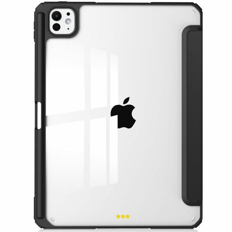 Чeхол-книжка BeCover Soft Edge TPU с креплением Apple Pencil для Apple iPad Pro 11" M4 2024 Black (711714)