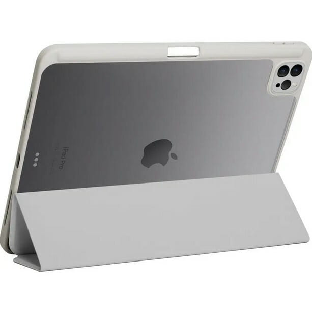 Чeхол-книжка BeCover Soft Edge TPU с креплением Apple Pencil для Apple iPad Pro 11" M4 2024 Gray (711715)