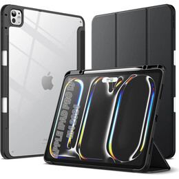 Чохол-книжка BeCover Soft Edge TPU з кріпленням Apple Pencil для Apple iPad Pro 13" M4 2024 Black (711717)
