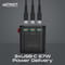 Фото - Зарядное устройство Promate TripMate-GaN75 75W Black | click.ua