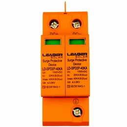 Ограничитель перенапряжения Leader DC2P 1000В 40кА (LD-SPD2P-40KA-1000V)