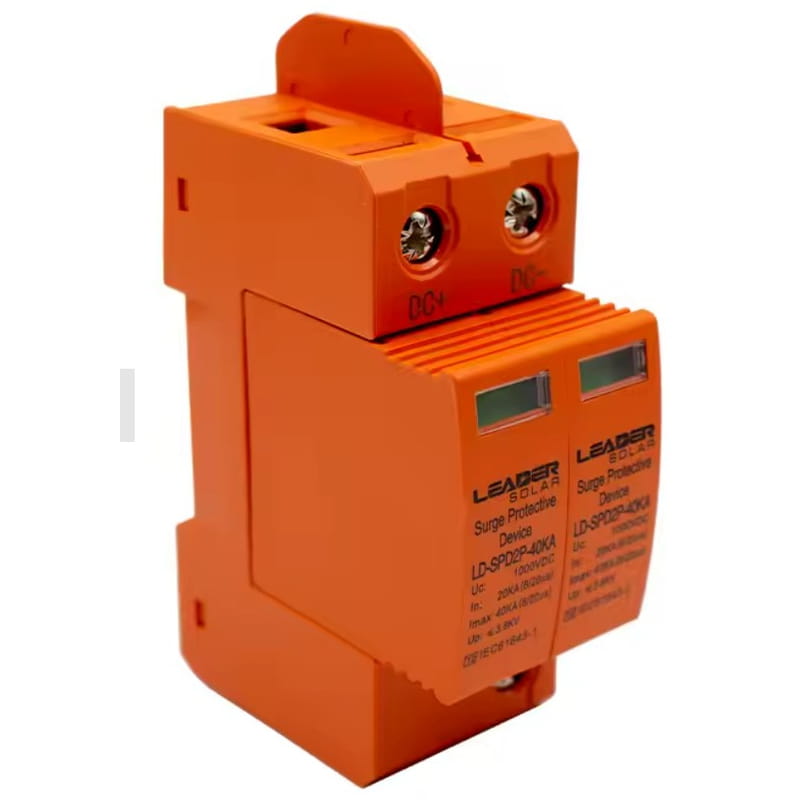 Ограничитель перенапряжения Leader DC2P 1000В 40кА (LD-SPD2P-40KA-1000V)