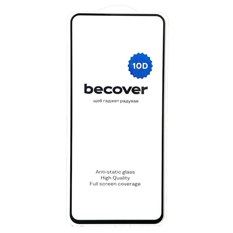 Захисне скло BeCover для Tecno Spark Go 2024 (BG6) 10D Black (711814)