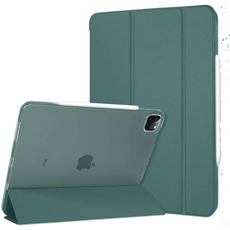 Чeхол-книжка BeCover Tri Fold Hard для Apple iPad Pro 12.9 2020/2021/2022 Dark Green (711720)