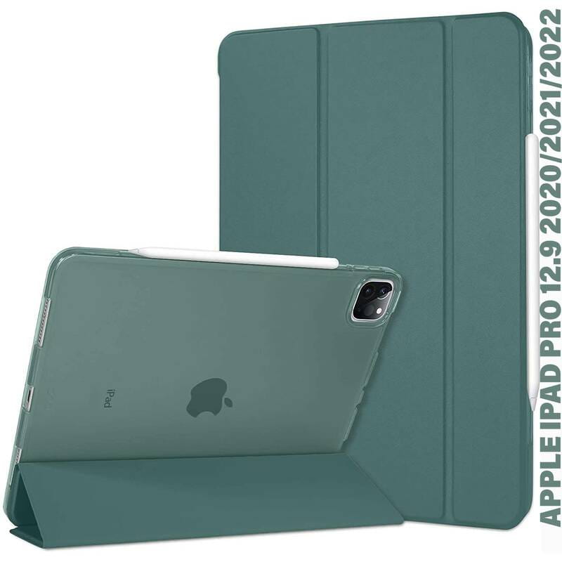Чeхол-книжка BeCover Tri Fold Hard для Apple iPad Pro 12.9 2020/2021/2022 Dark Green (711720)