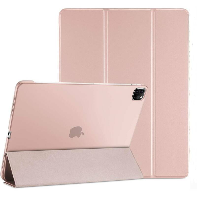 Чeхол-книжка BeCover Tri Fold Hard для Apple iPad Pro 12.9 2020/2021/2022 Pink (711721)