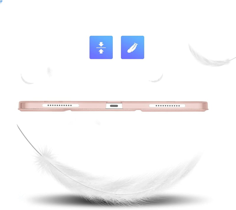 Чeхол-книжка BeCover Tri Fold Hard для Apple iPad Air 13" M2 2024 Pink (711724)