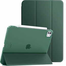 Чeхол-книжка BeCover Tri Fold Hard для Apple iPad Pro 11" M4 2024 Dark Green (711727)