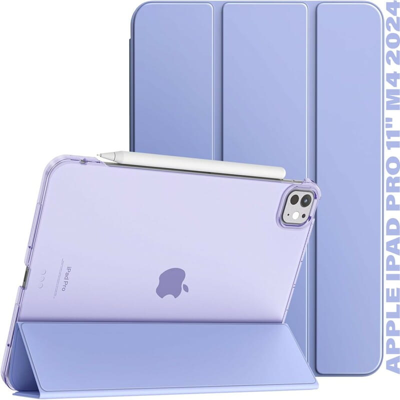 Чeхол-книжка BeCover Tri Fold Hard для Apple iPad Pro 11" M4 2024 Purple (711729)