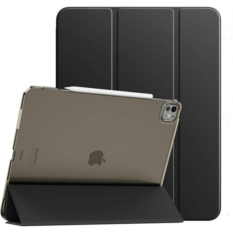Чeхол-книжка BeCover Tri Fold Hard для Apple iPad Pro 13" M4 2024 Black (711730)