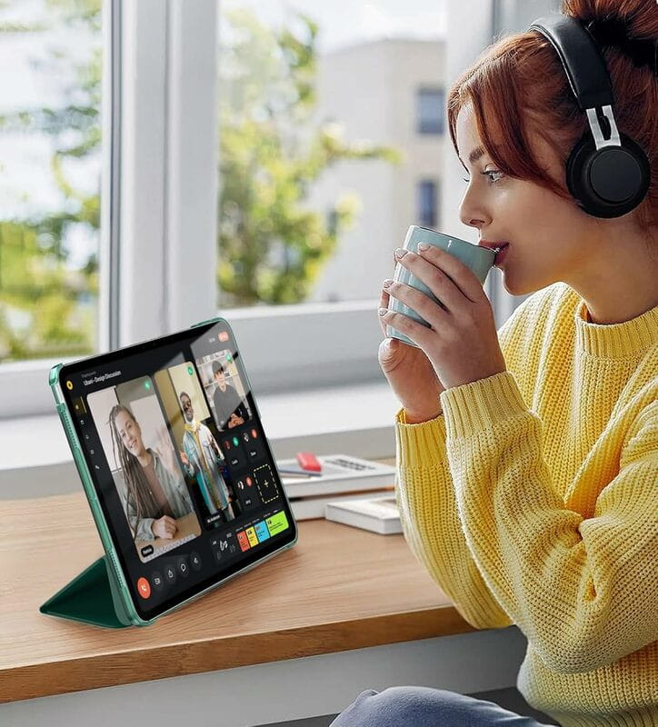 Чeхол-книжка BeCover Tri Fold Hard для Apple iPad Pro 13" M4 2024 Dark Green (711731)
