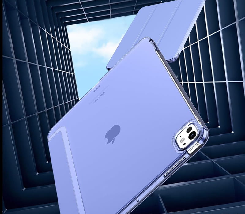 Чeхол-книжка BeCover Tri Fold Hard для Apple iPad Pro 13" M4 2024 Purple (711733)