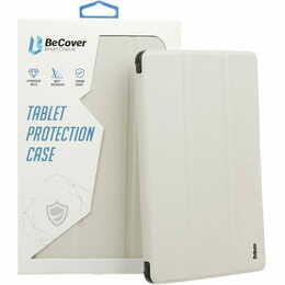 Чeхол-книжка BeCover Tri Fold Soft TPU Silicone для Apple iPad Air 11" M2/M3 2024/2025 Beige (711735)
