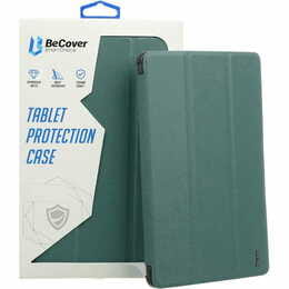 Чeхол-книжка BeCover Tri Fold Soft TPU Silicone для Apple iPad Pro 11" M4 2024 Dark Green (711746)