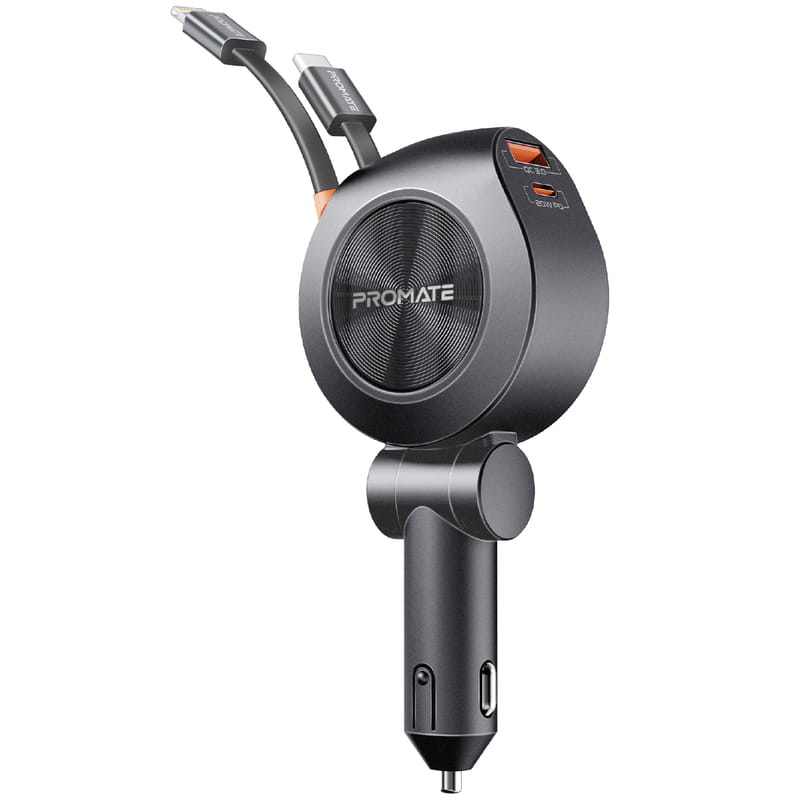Автомобильное зарядное устройство Promate DriveGear-R2 88W Black