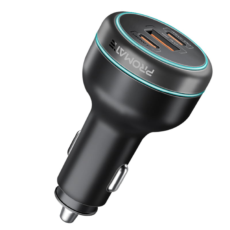 Автомобильное зарядное устройство Promate PowerDrive-230 230W Black