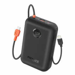 Універсальна мобільна батарея Promate PowerPod-30 30000mAh 35W Black