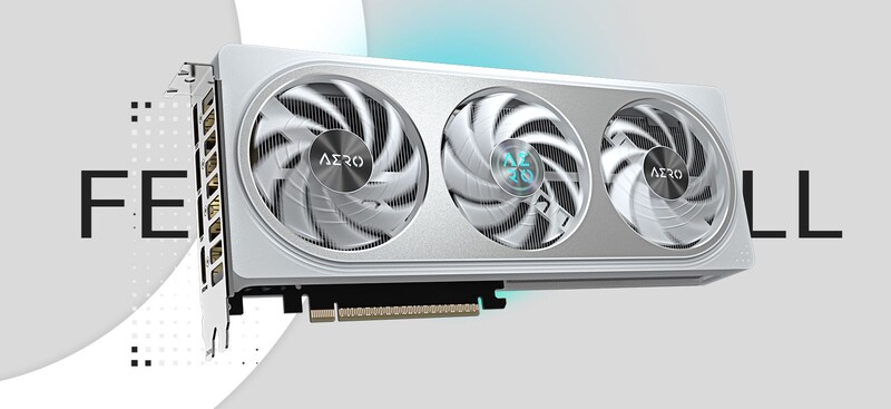 Видеокарта GF RTX 5060 8GB GDDR7 Aero OC Gigabyte (GV-N5060AERO OC-8GD)