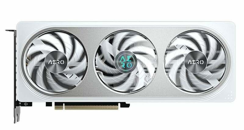 Відеокарта GF RTX 5060 8GB GDDR7 Aero OC Gigabyte (GV-N5060AERO OC-8GD)