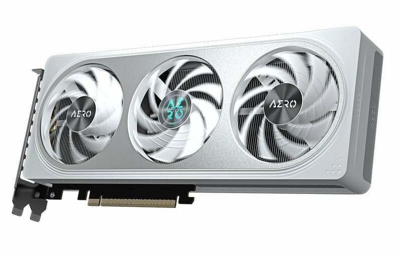 Відеокарта GF RTX 5060 8GB GDDR7 Aero OC Gigabyte (GV-N5060AERO OC-8GD)