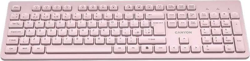 Клавіатура бездротова Canyon HKB-W01 Beige (CNS-HKBW01BG)
