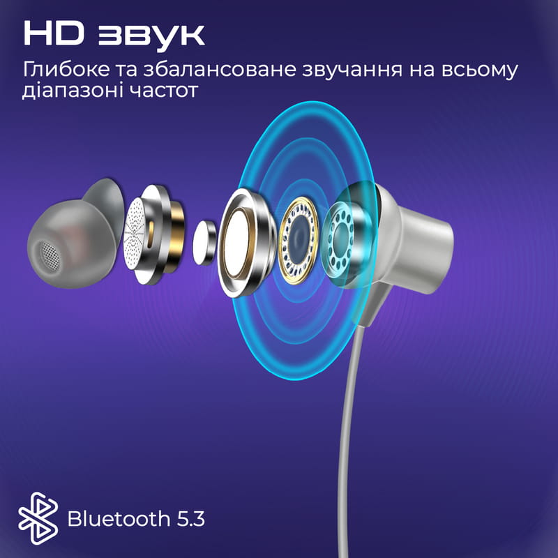Bluetooth-гарнитура Promate Leap Silver