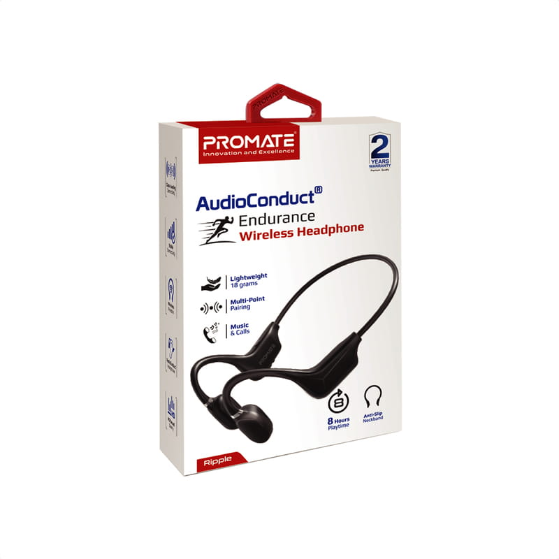 Bluetooth-гарнитура Promate Ripple Black