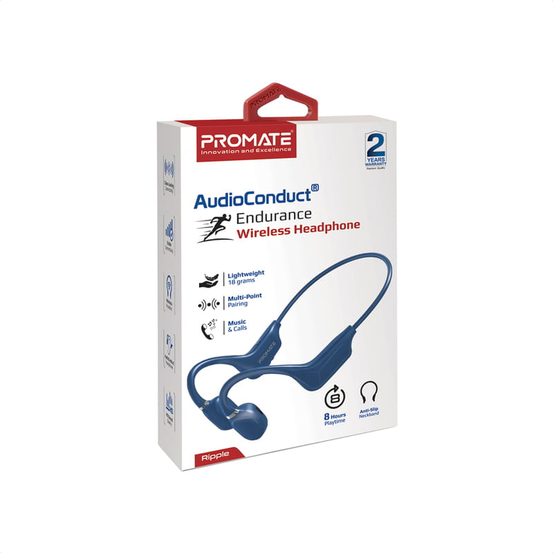 Bluetooth-гарнитура Promate Ripple Blue