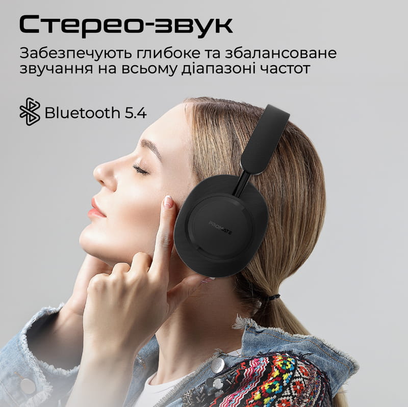 Bluetooth-гарнитура Promate Takt Black