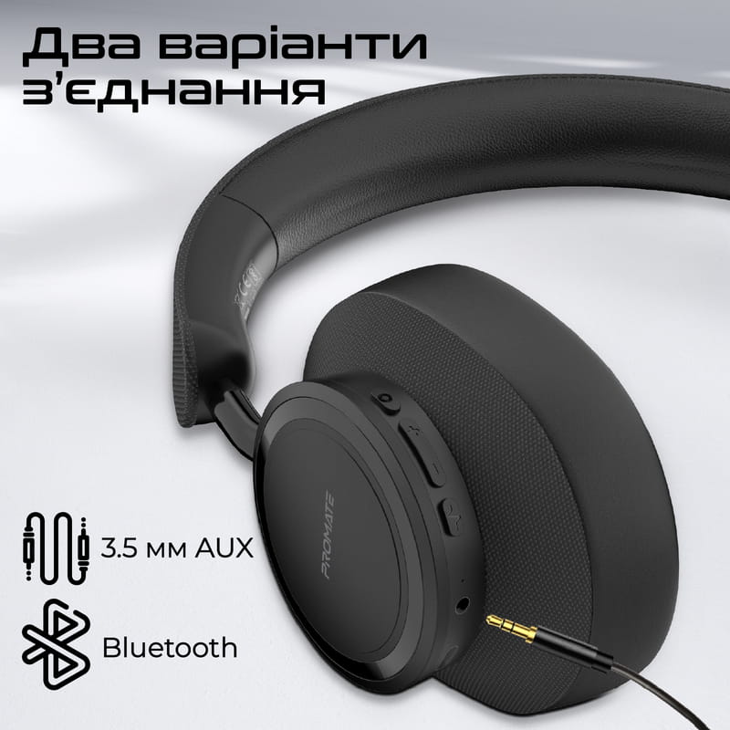 Bluetooth-гарнитура Promate Takt Black