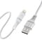 Фото - Кабель Promate USB - Lightning (M/M), 2.4 A, 1.2 м, PowerLine-Ai120 White | click.ua