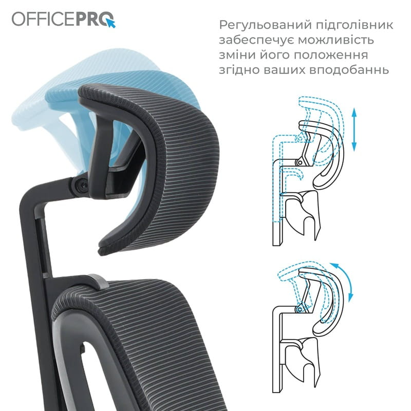 Кресло офисное OfficePro Harmony OC310-B-B-B Black