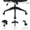Фото - Кресло офисное OfficePro Harmony OC310-B-B-B Black | click.ua