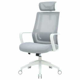 Кресло офисное OfficePro Harmony OC310-W-LG-LG White/Light Gray