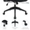 Фото - Крісло офісне OfficePro Balance OC550-B-B-B Black | click.ua
